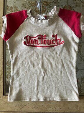 Vintage Von Touch Tee Kids Size: 10 95% Cotton